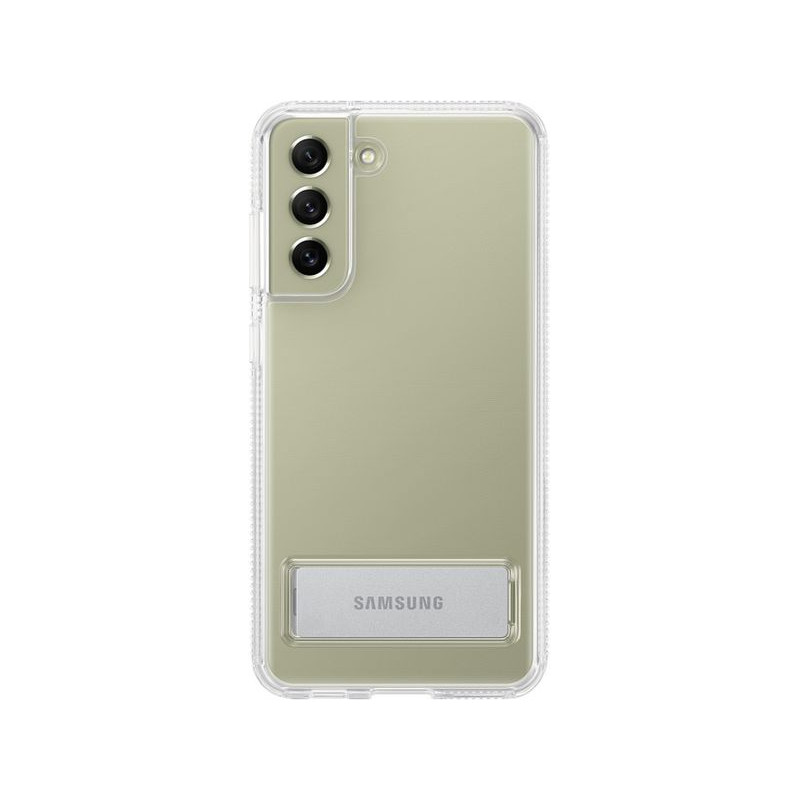 Samsung G990 S21 FE Clear Standing Cover Transparent EF-JG990CT